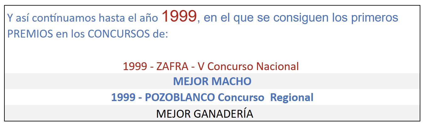 Concurso Nacional de la raza Merino Fleischschaf 2009-1999 Concurso Nacional de la raza Merino Fleischschaf 2009-1999